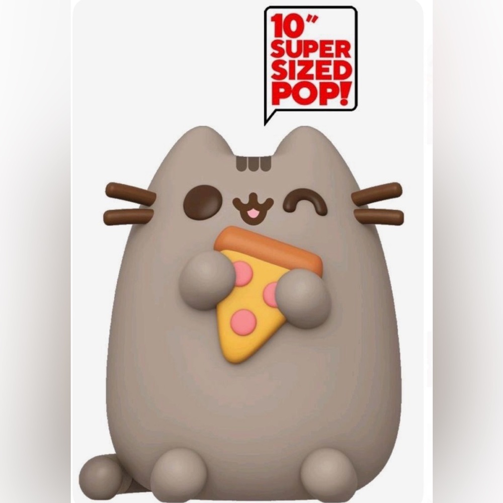 Pusheen The Cat with Pizza Funko POP 10 Inch #29 - New In Box